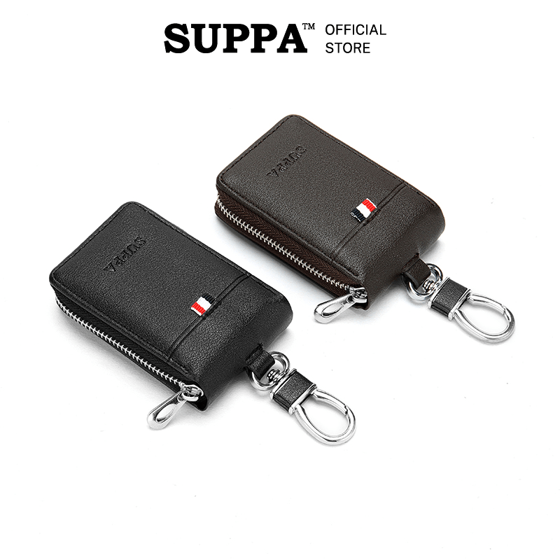 [SG][SUPPA] Unisex Key Pouch Multifunction Zipper Key Chain Key Holder Pouch Premium Quality