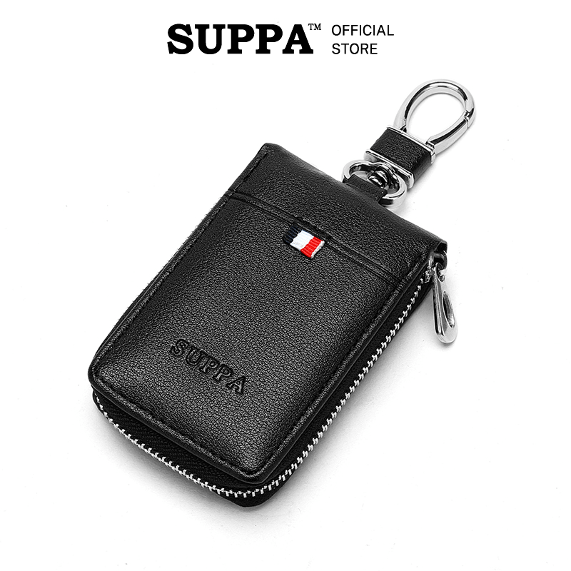 [SG][SUPPA] Unisex Key Pouch Multifunction Zipper Key Chain Key Holder Pouch Premium Quality