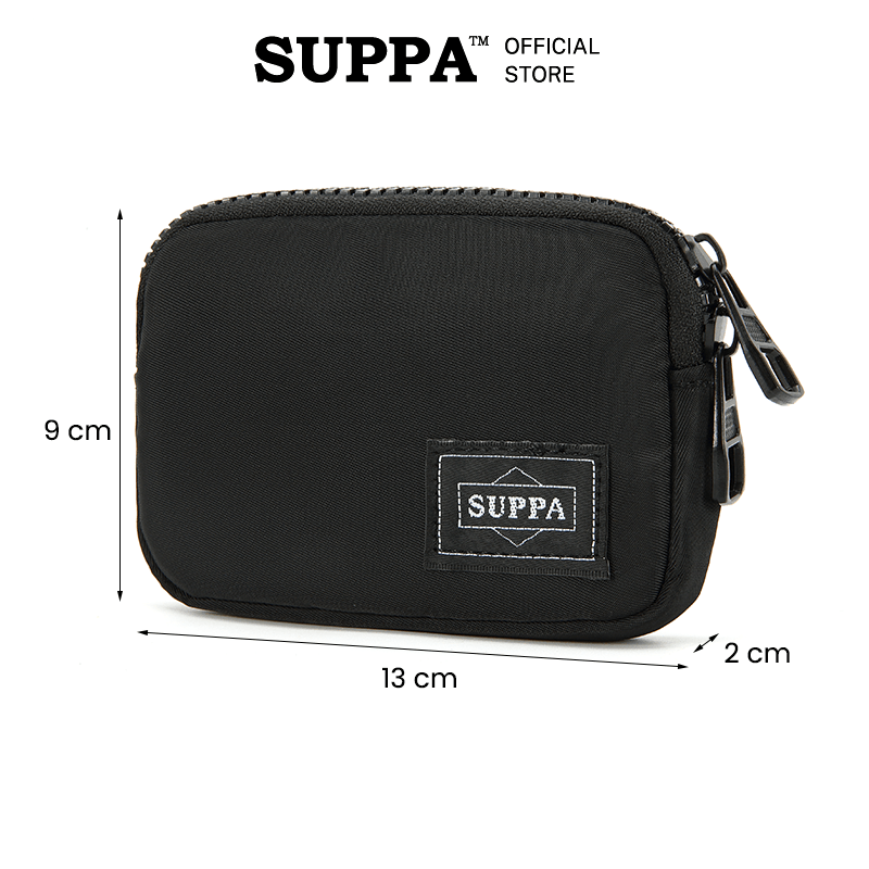 [SG][SUPPA] Multipurpose Coin Pouches Cardholder Wallet Nylon