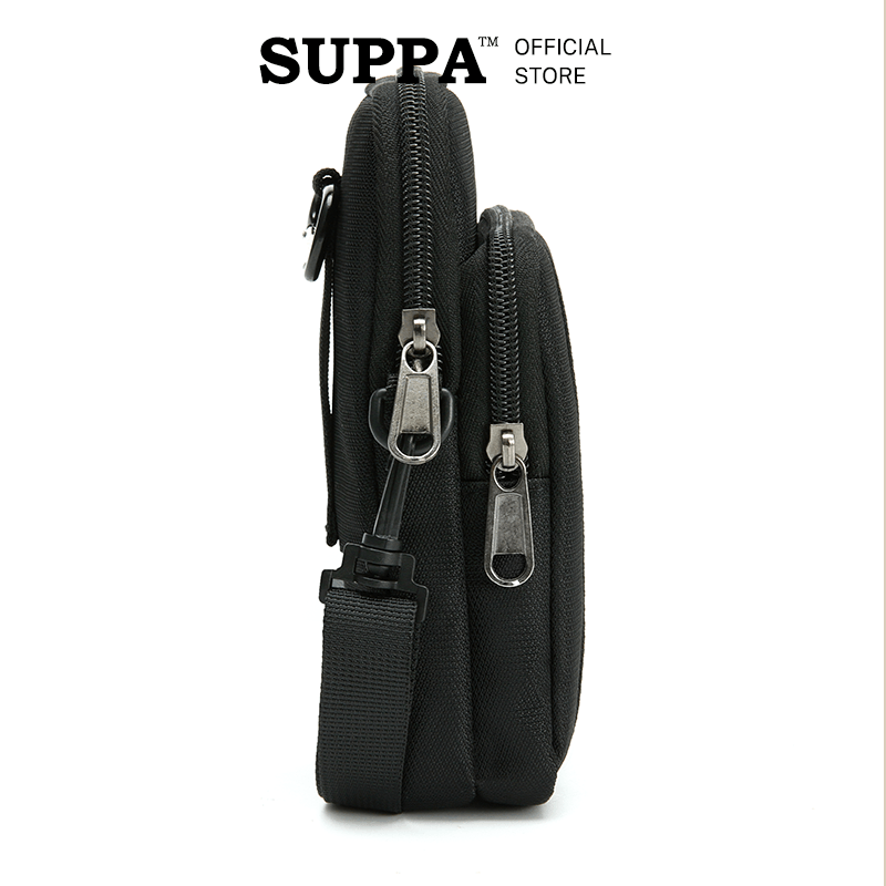 [SG][SUPPA] Waist Handphone Sling Multipurpose Canvas Pouch