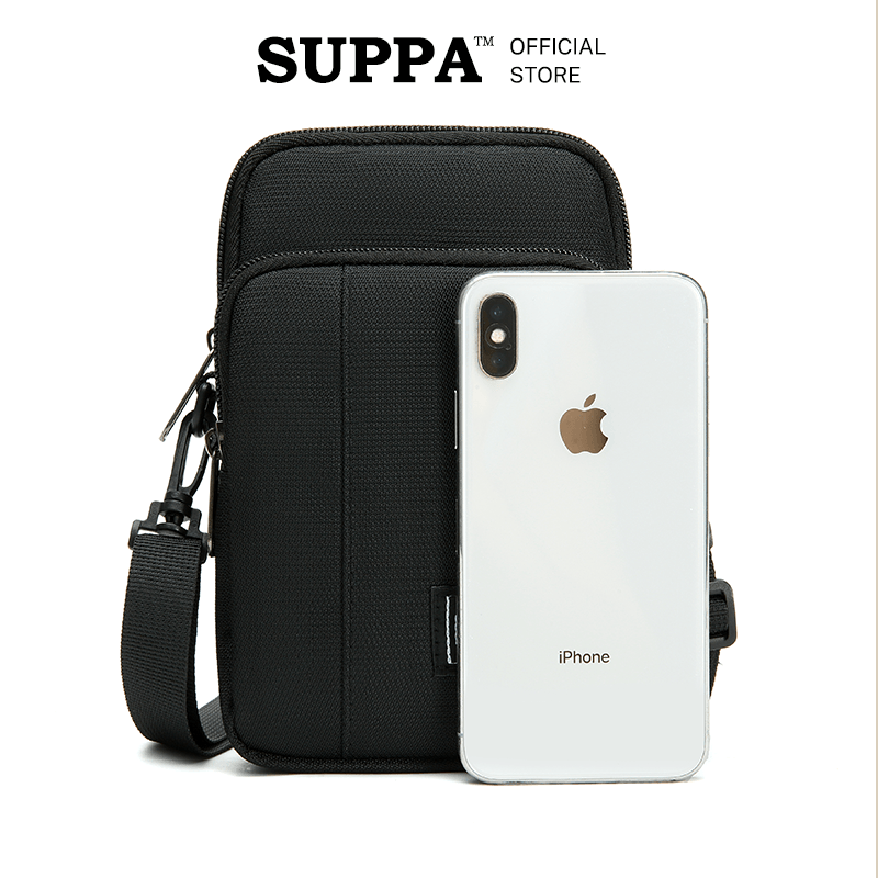 [SG][SUPPA] Waist Handphone Sling Multipurpose Canvas Pouch