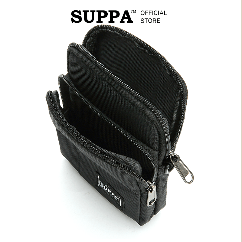 [SG][SUPPA] Waist Handphone Sling Multipurpose Canvas Pouch