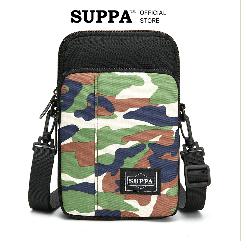 [SG][SUPPA] Waist Handphone Sling Multipurpose Canvas Pouch