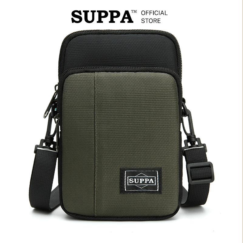 [SG][SUPPA] Waist Handphone Sling Multipurpose Canvas Pouch