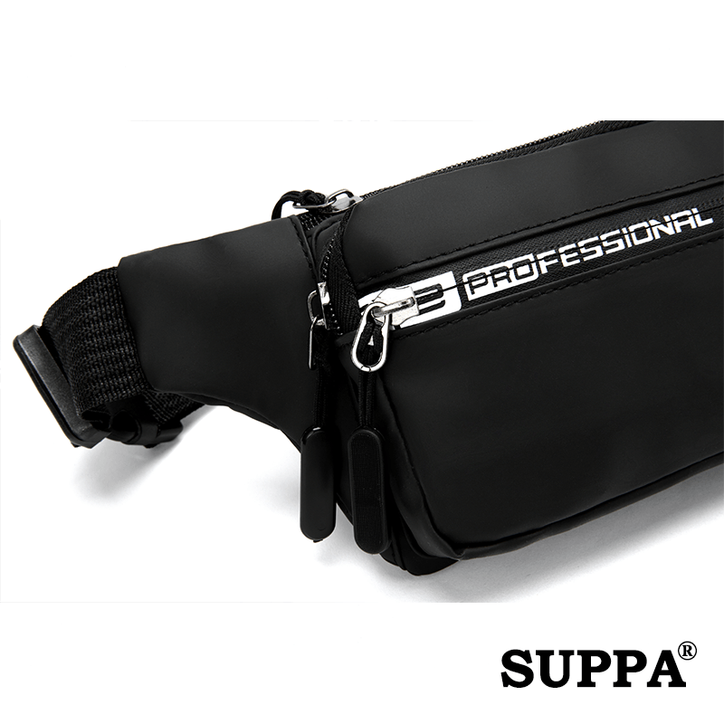 [SG][SUPPA] Waist Cross Body Sling Nylon Pouch