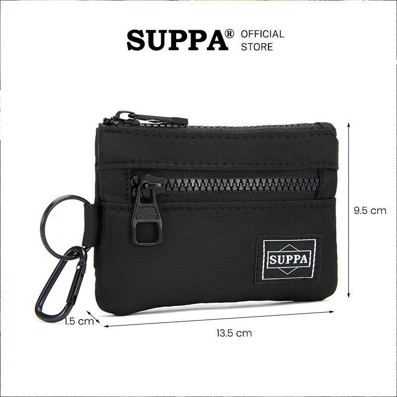 [SG][SUPPA] Multipurpose Nylon Coin Pouches Cardholder Wallet