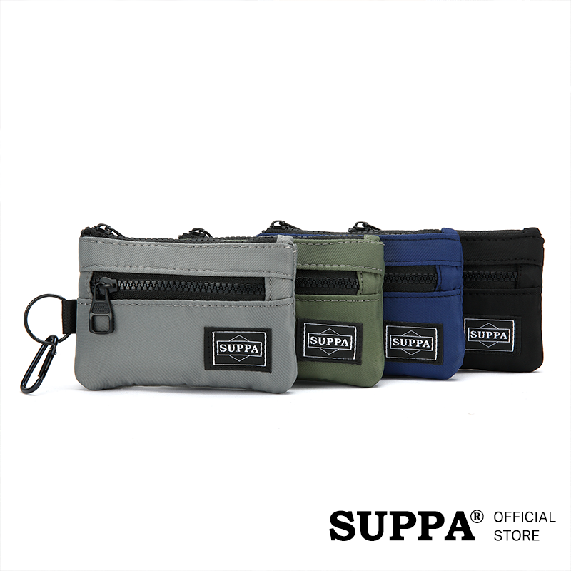 [SG][SUPPA] Multipurpose Nylon Coin Pouches Cardholder Wallet