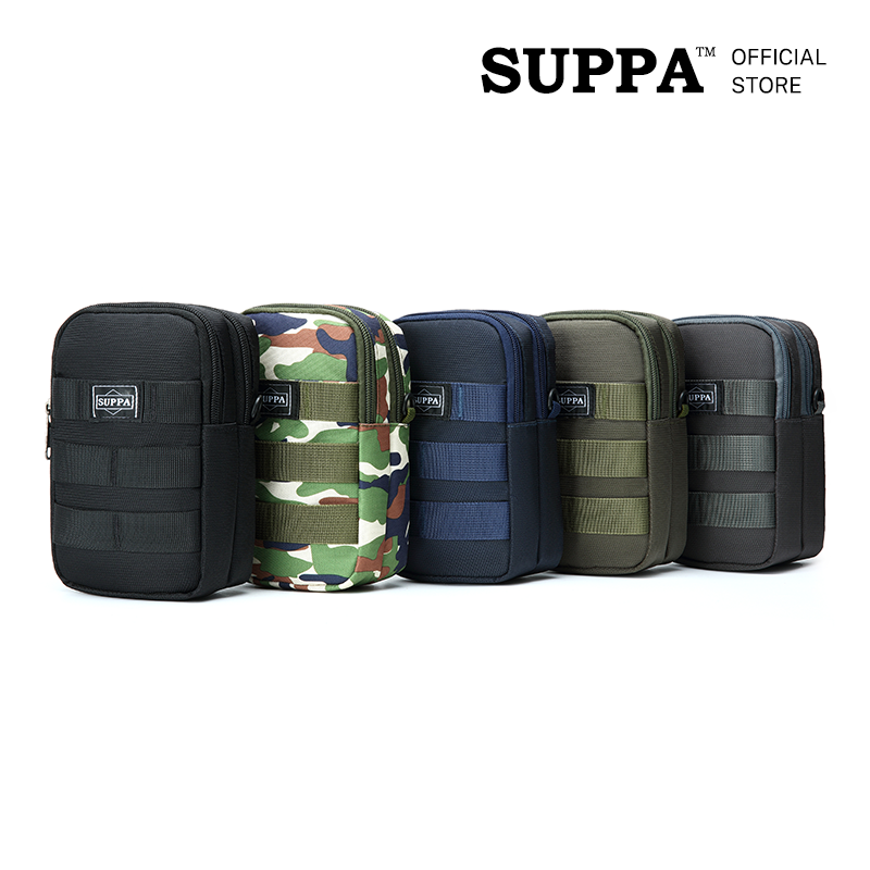 [SG][SUPPA] Waist Sling Multipurpose Handphone Canvas Pouch