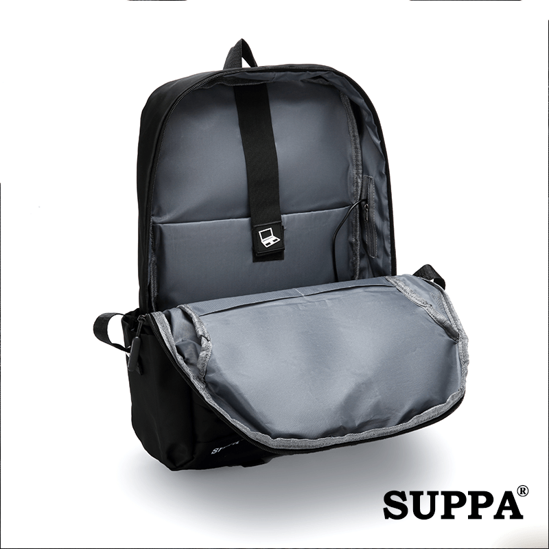 [SG][SUPPA] Light Weight Waterproof Nylon Backpack Laptop Bag Backpack